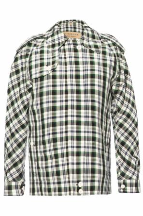 Jacket with plaid motif, zdjęcie 1 Jacket with plaid motif od Burberry